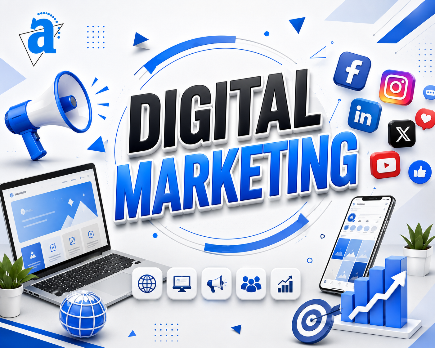 Digital Marketing SEO PPC Social Media Performance Agency by Alien Ads
